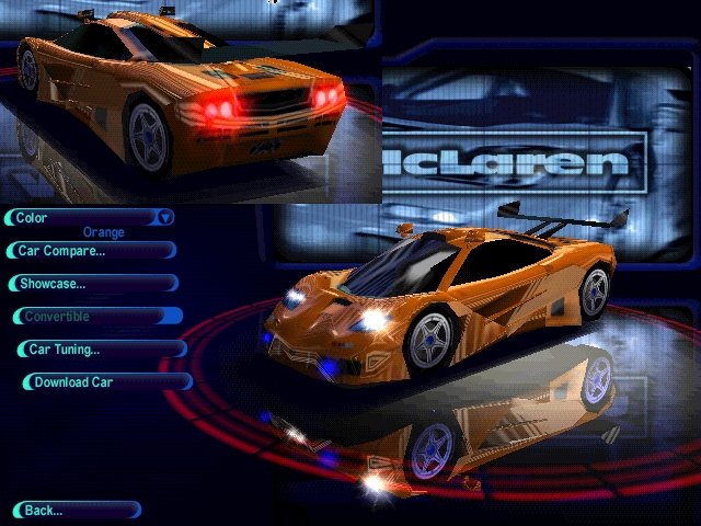 Need For Speed High Stakes McLaren F1 GTX