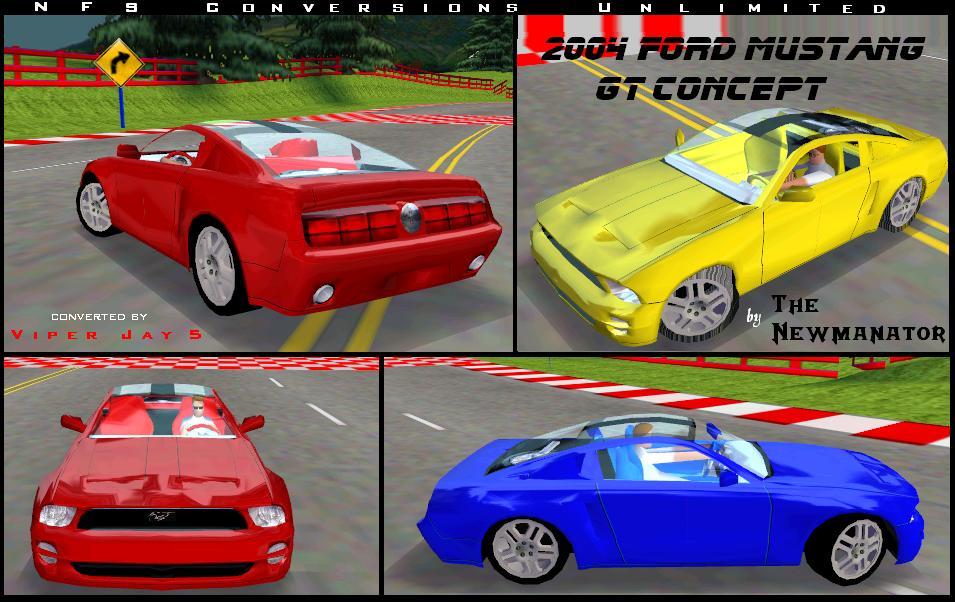 Need For Speed Hot Pursuit Ford Mustang GT Concept (2004)