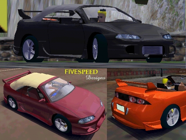 Need For Speed High Stakes Mitsubishi Eclipse RS Spyder '98