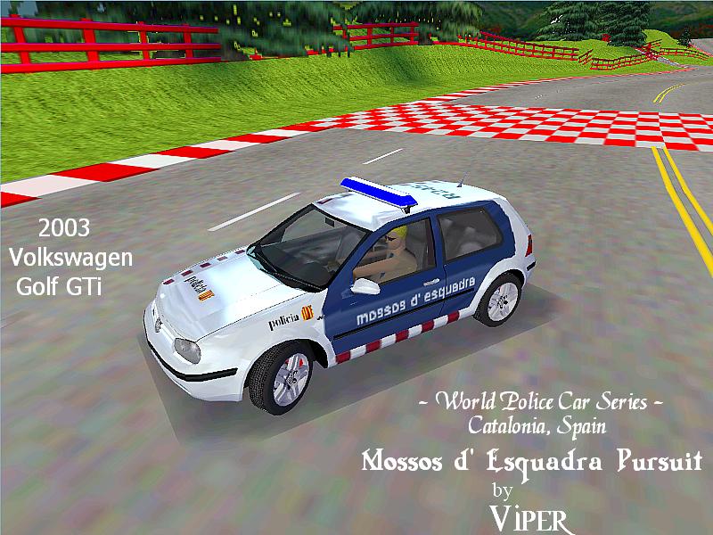 Need For Speed Hot Pursuit Volkswagen Golf GTI 2.0 - Catalonia Pursuit