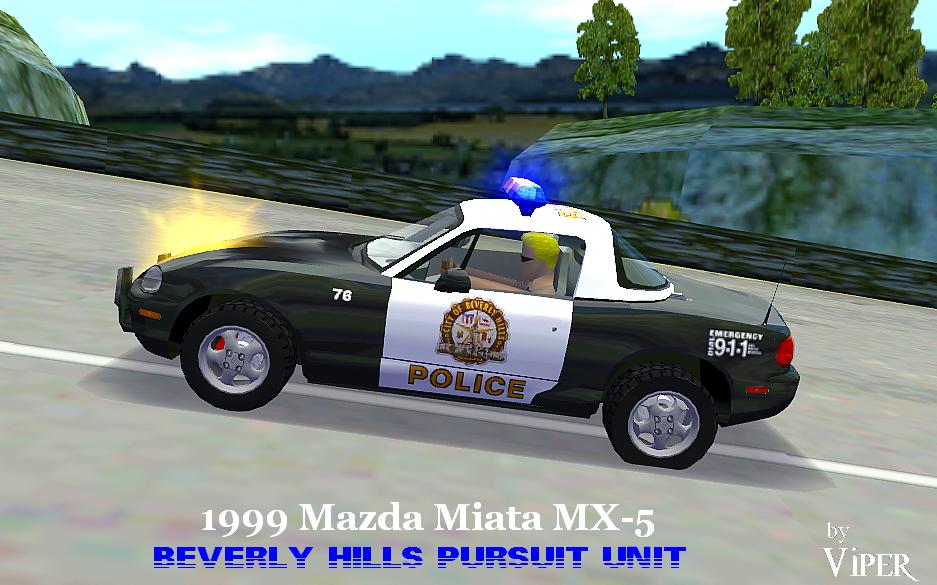 Need For Speed High Stakes Mazda Miata MX-5 Beverly Hills Pursuit