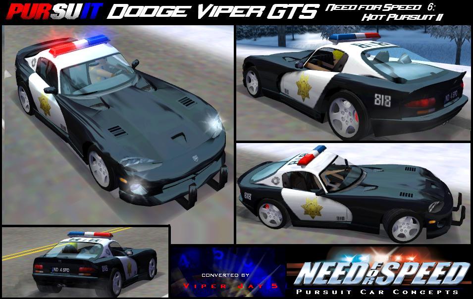 Need For Speed Hot Pursuit Dodge Pursuit Viper GTS (NFS 6)