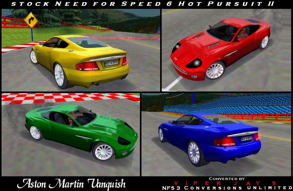 Need For Speed Hot Pursuit Aston Martin Vanquish V12 (NFS 6)