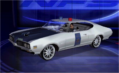 Need For Speed High Stakes Oldsmobile 442 Alabama State Trooper (1969)
