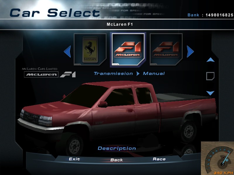 Need For Speed Hot Pursuit 2 Ford Pick Up