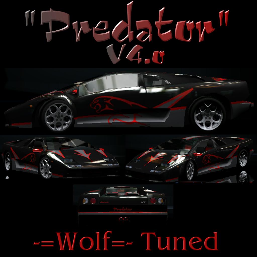 Need For Speed Hot Pursuit 2 Lamborghini Diablo Wolf Tuned 'Predator' V4.0