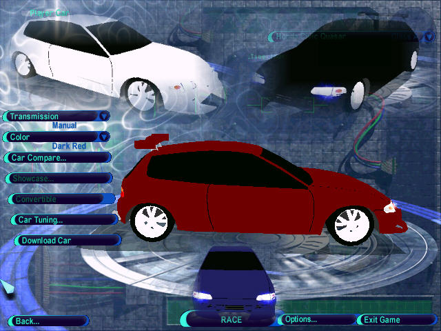Need For Speed High Stakes Honda Civic Quasar