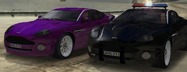 Need For Speed Hot Pursuit 2 Aston Martin Vanquish ML12 (2001)