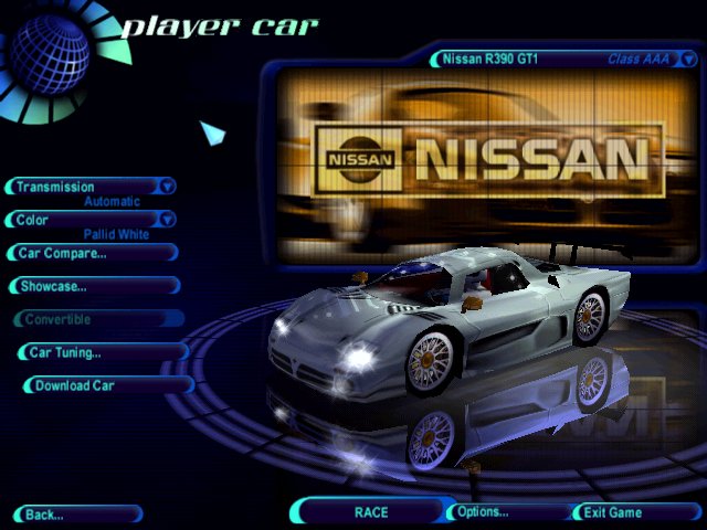 Need For Speed High Stakes Nissan R390 GT1
