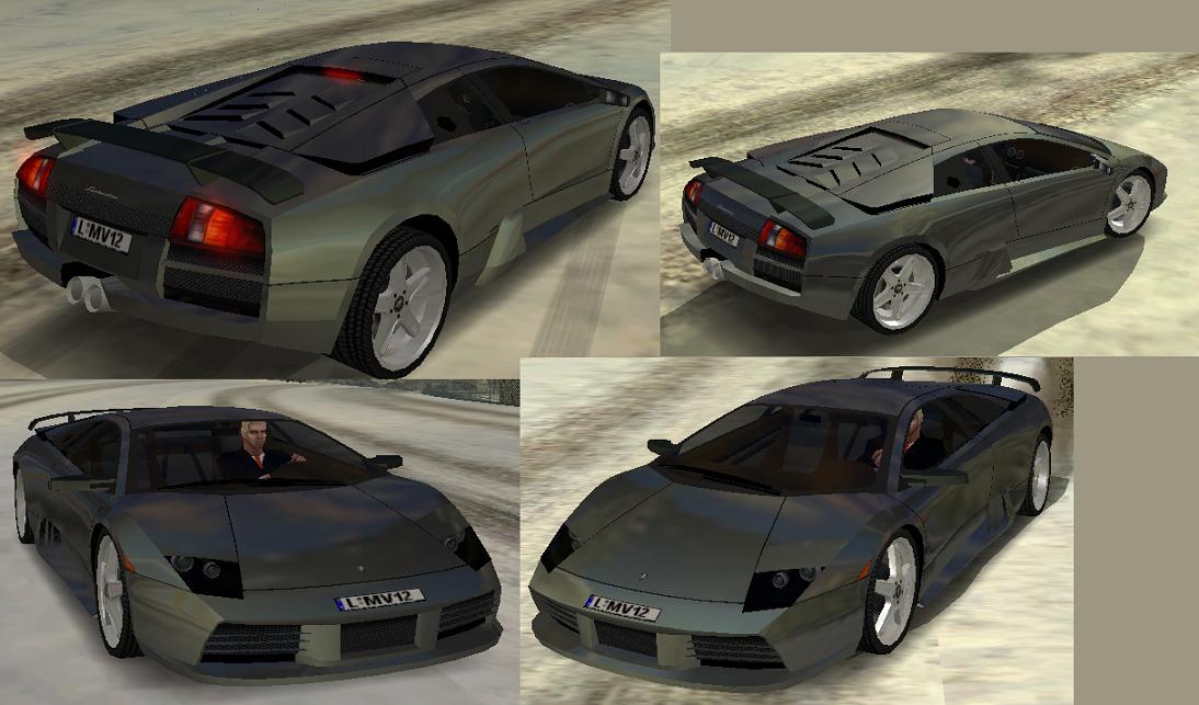 Need For Speed Hot Pursuit 2 Lamborghini Murcielago SV Concept (2004)