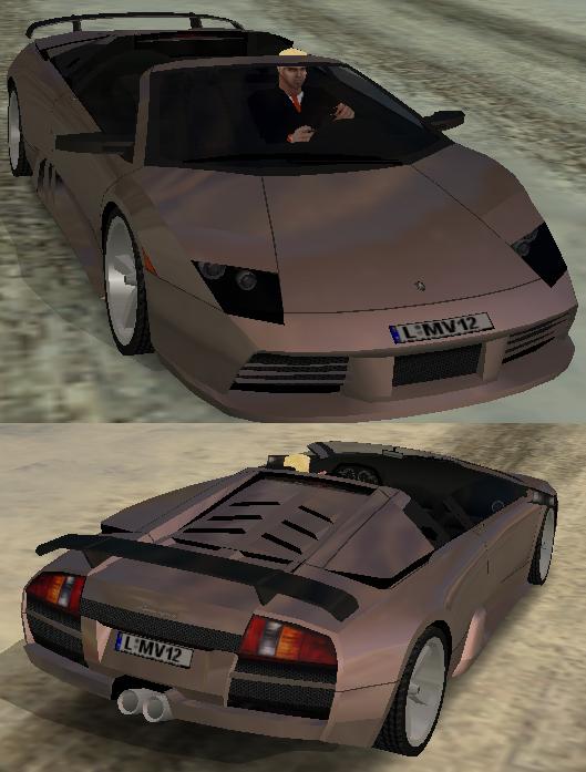 Need For Speed Hot Pursuit 2 Lamborghini Murcielago SV Roadster Concept (2004)