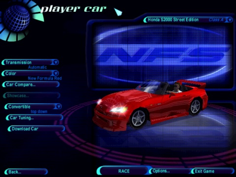 Need For Speed High Stakes Honda S2000 TX-Tuning
