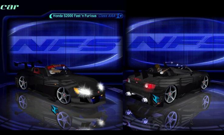 Need For Speed High Stakes Honda S2000 Fast 'n Furious