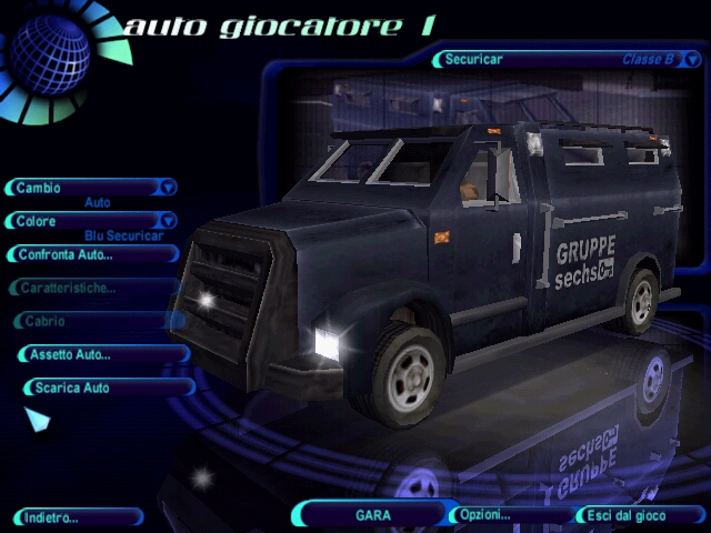 Need For Speed High Stakes Fantasy Securicar