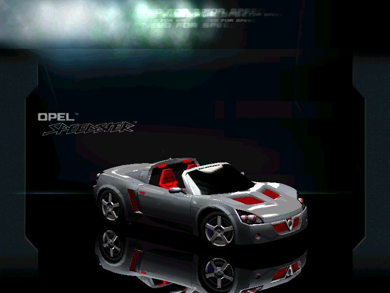 Need For Speed Hot Pursuit 2 Opel Speedster Cabrio cdti version
