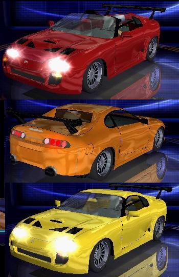 Need For Speed High Stakes Toyota Supra Show Car (fantasy)