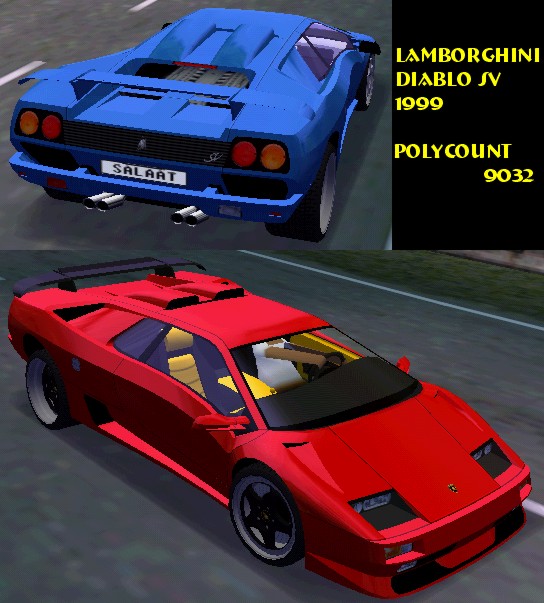 Need For Speed High Stakes Lamborghini Diablo SV (1999)