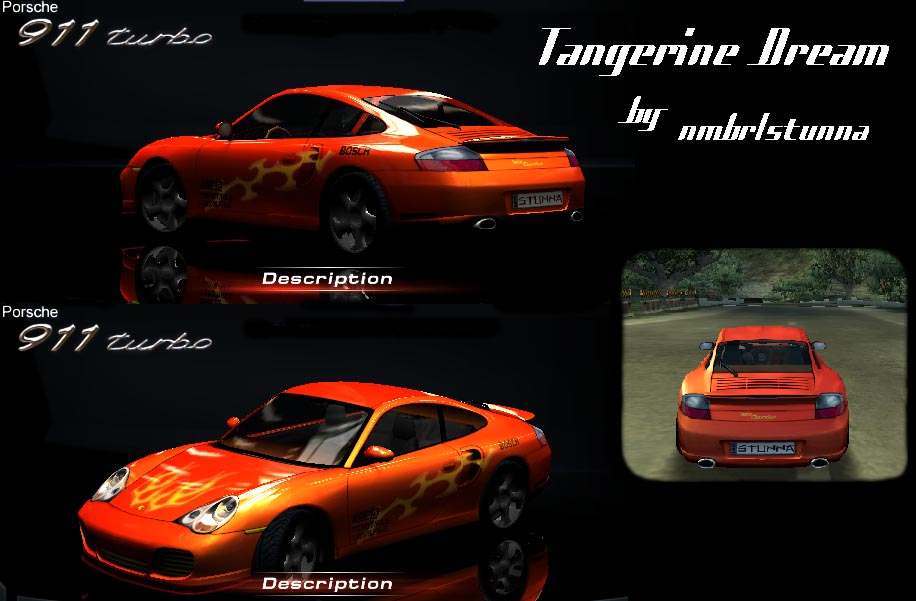 Need For Speed Hot Pursuit 2 Porsche 911 Tangerine Dream