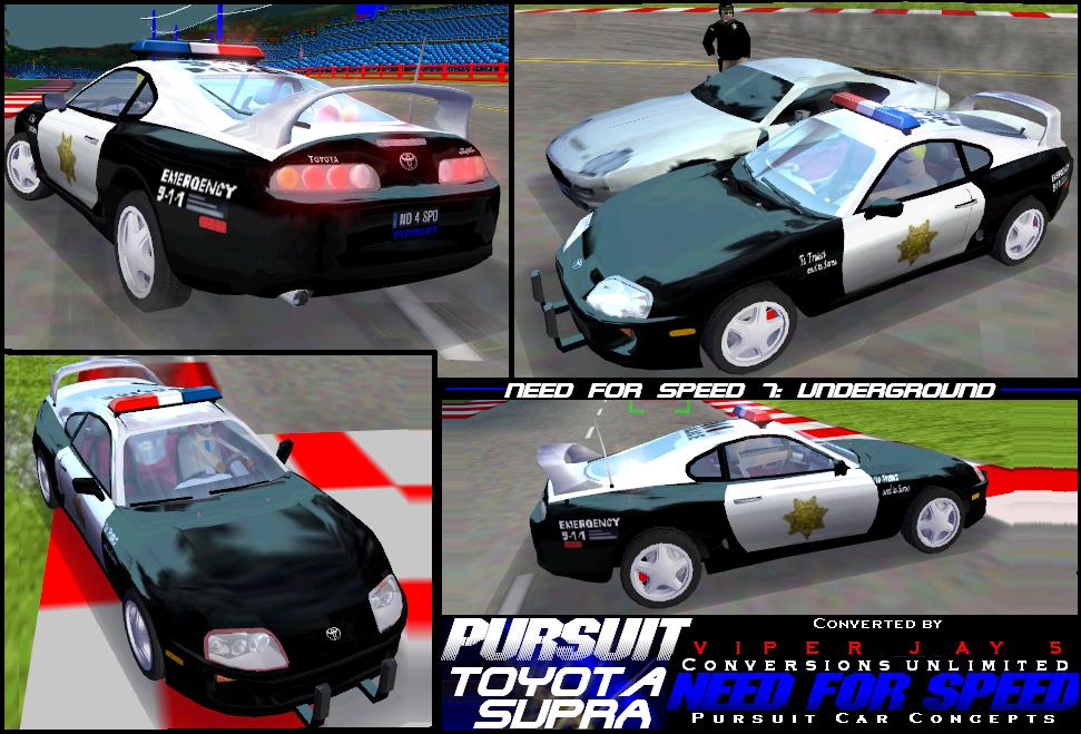 Need For Speed Hot Pursuit Toyota Pursuit Supra (1998 NFS7)