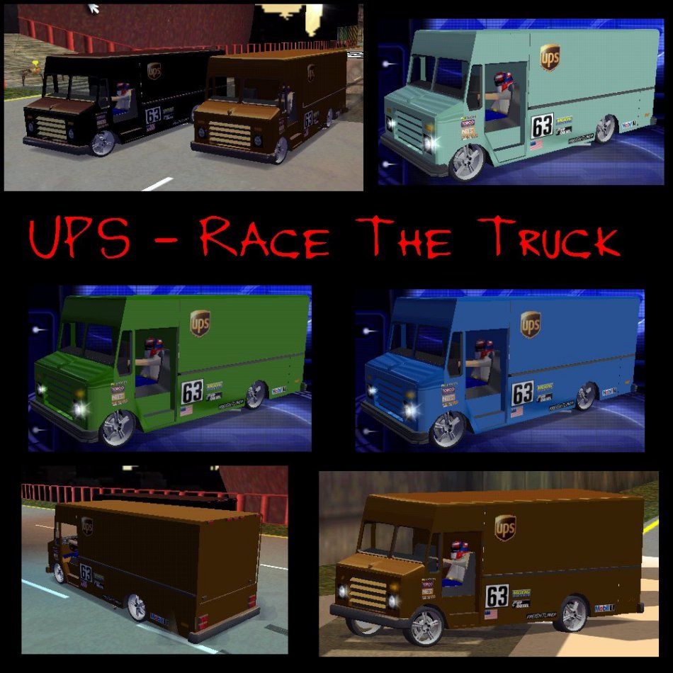 Need For Speed High Stakes Peterbilt UPS (race the truck)