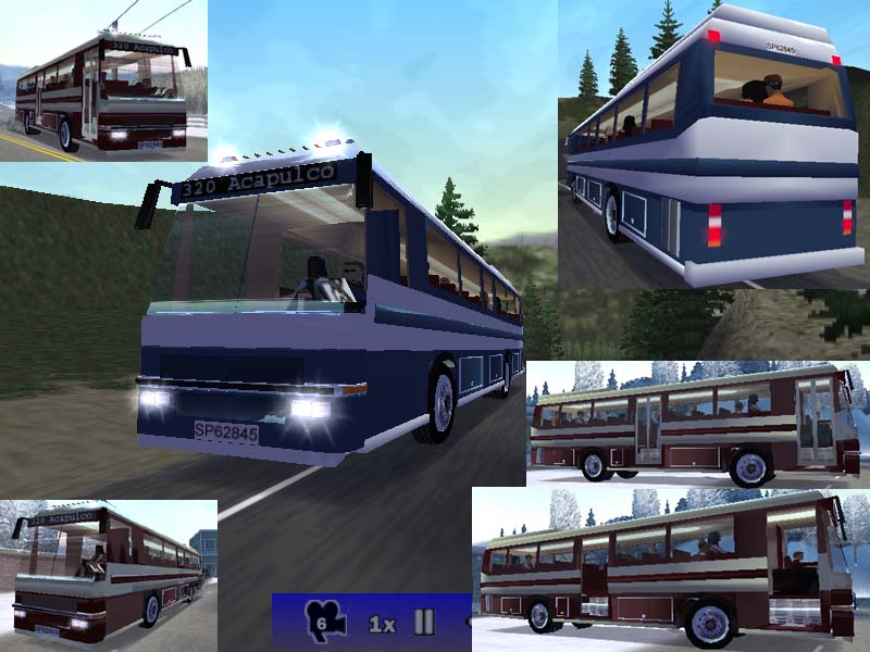 Need For Speed High Stakes Volvo Bus ver4