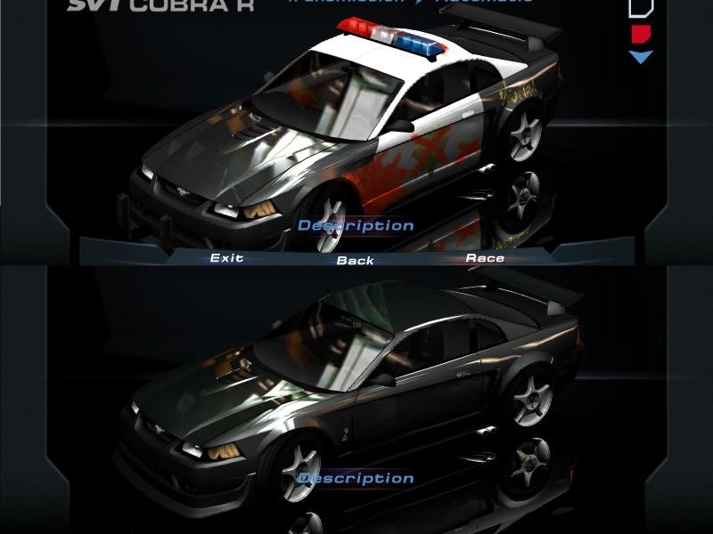 Need For Speed Hot Pursuit 2 Ford CobraR vigilante