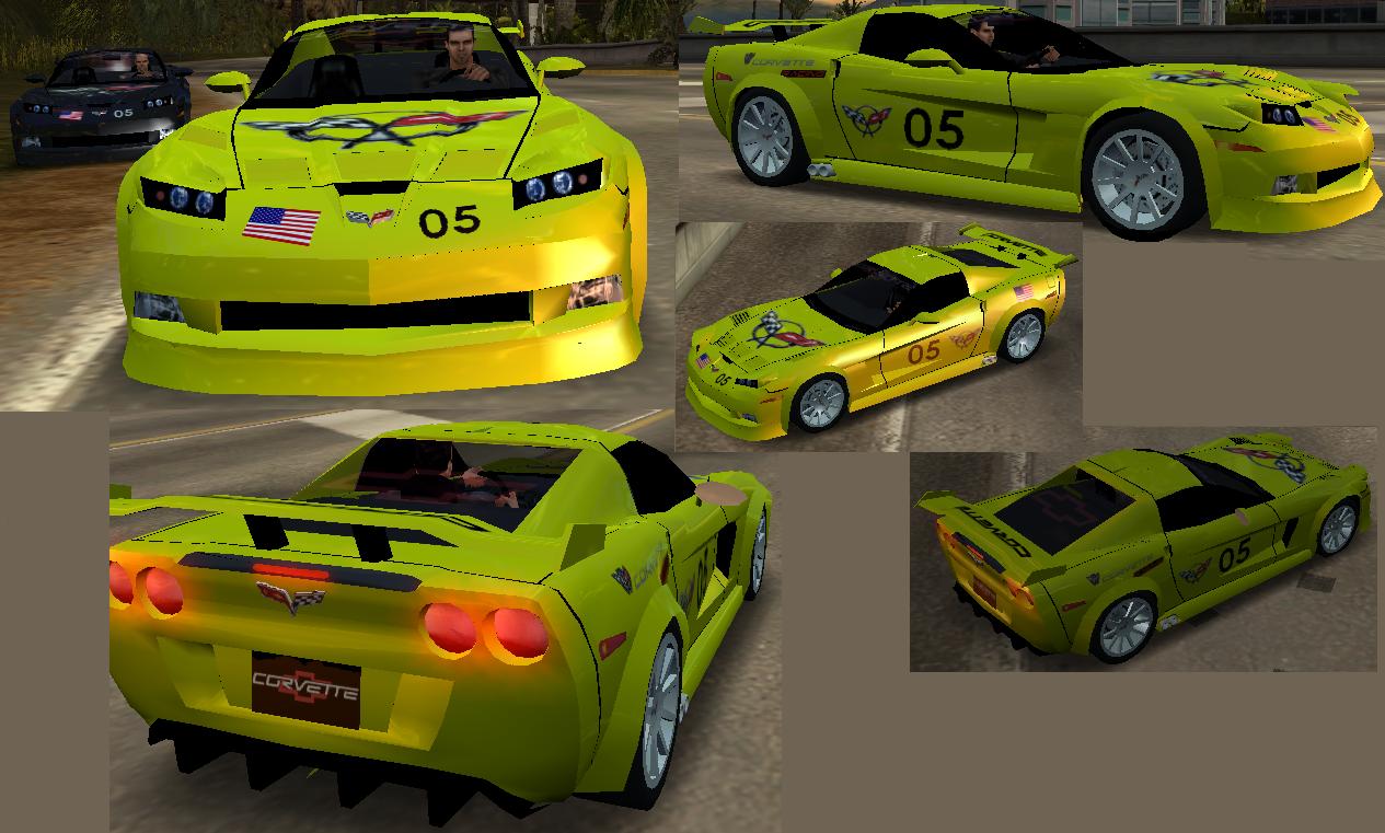 Need For Speed Hot Pursuit 2 Chevrolet Corvette C6R (2005)