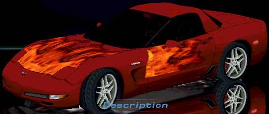 Need For Speed Hot Pursuit 2 Chevrolet flamin Corvette ZO6