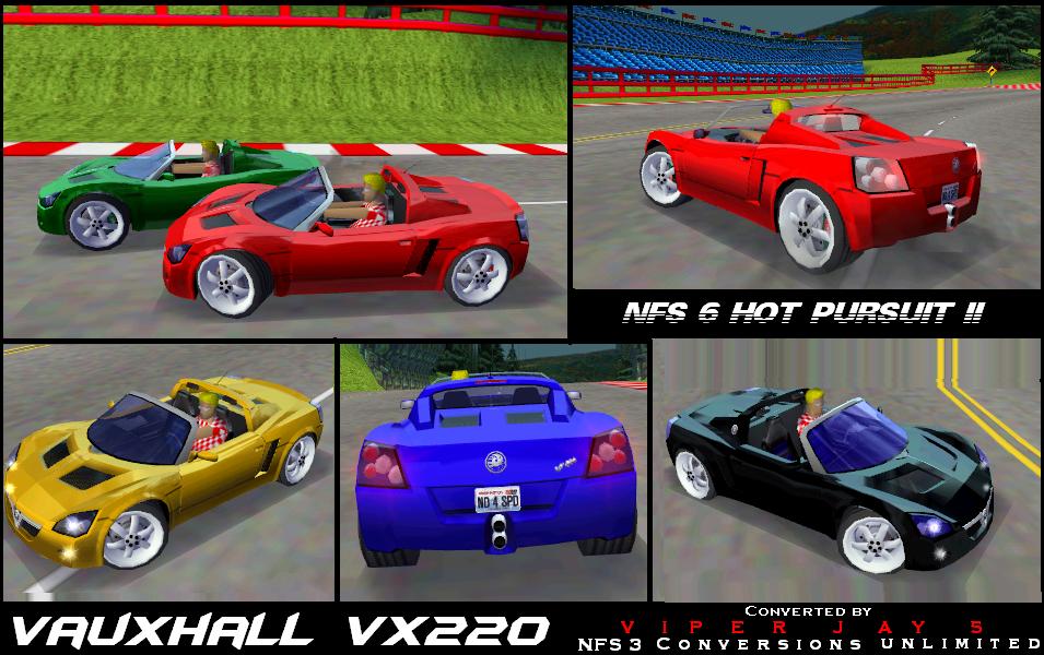 Need For Speed Hot Pursuit Vauxhall VX220