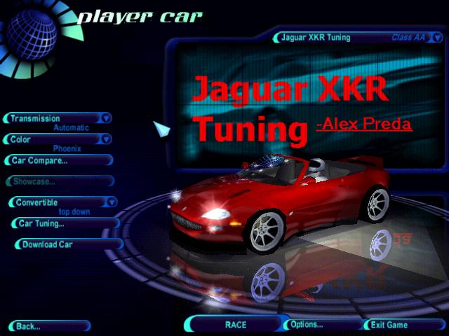 Need For Speed High Stakes Jaguar XKR Tuning