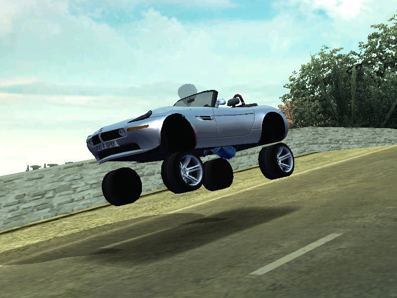 Need For Speed Hot Pursuit 2 BMW MONSTER TRUCK Z8