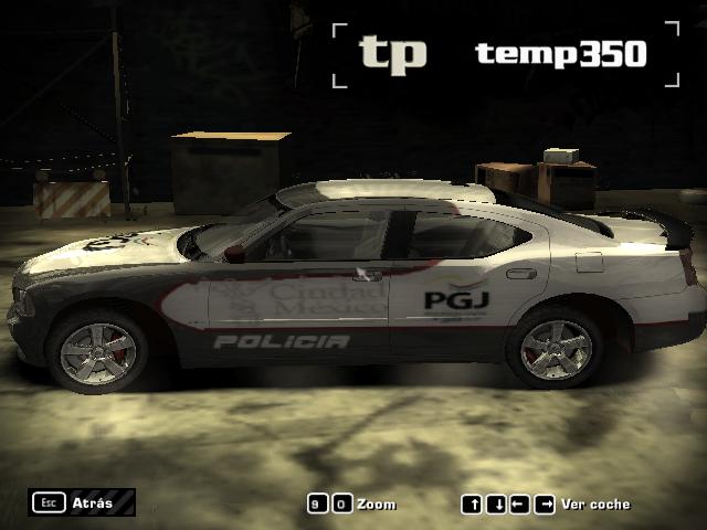 Need For Speed Most Wanted Dodge Charger 06 X2 Policia Investigadora