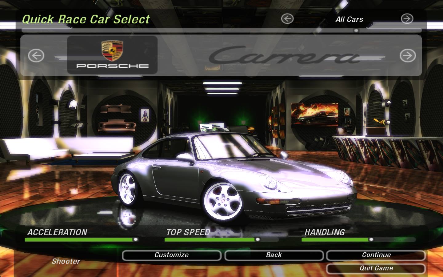 Need For Speed Underground 2 Porsche 911 (993) Carrera