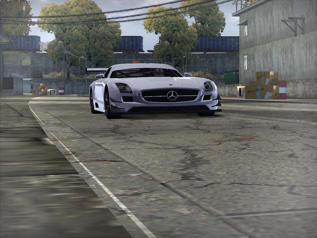 Need For Speed Most Wanted Mercedes Benz SLS GT3 AMG