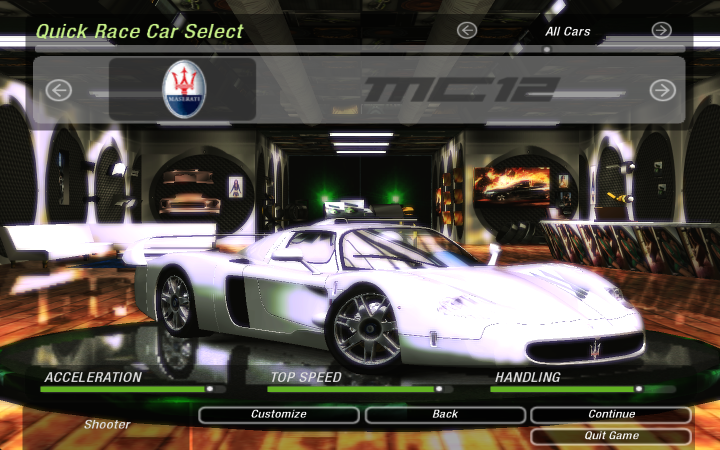 Need For Speed Underground 2 Maserati MC12