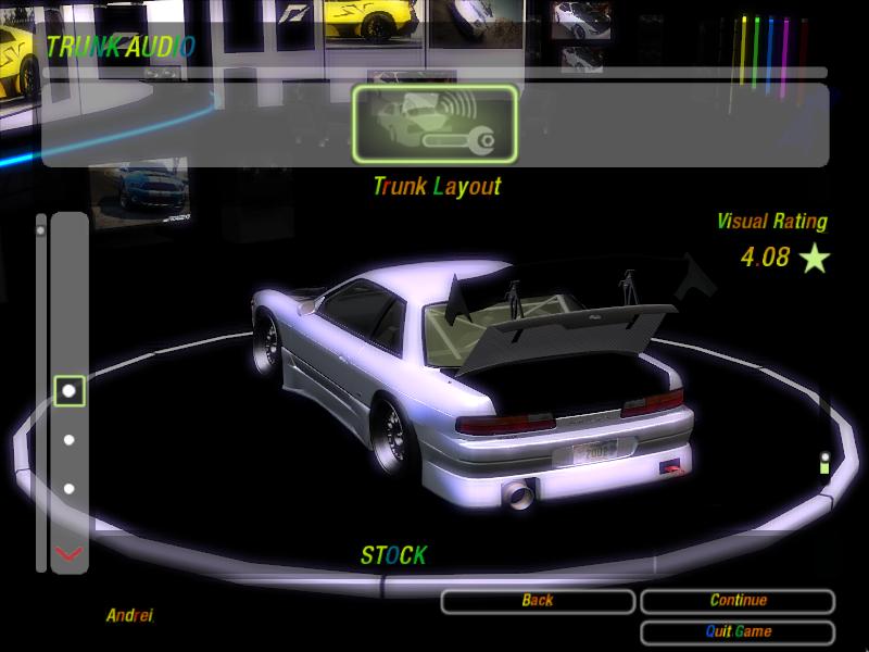 Need For Speed Underground 2 Nissan Silvia CLUB K's 1992
