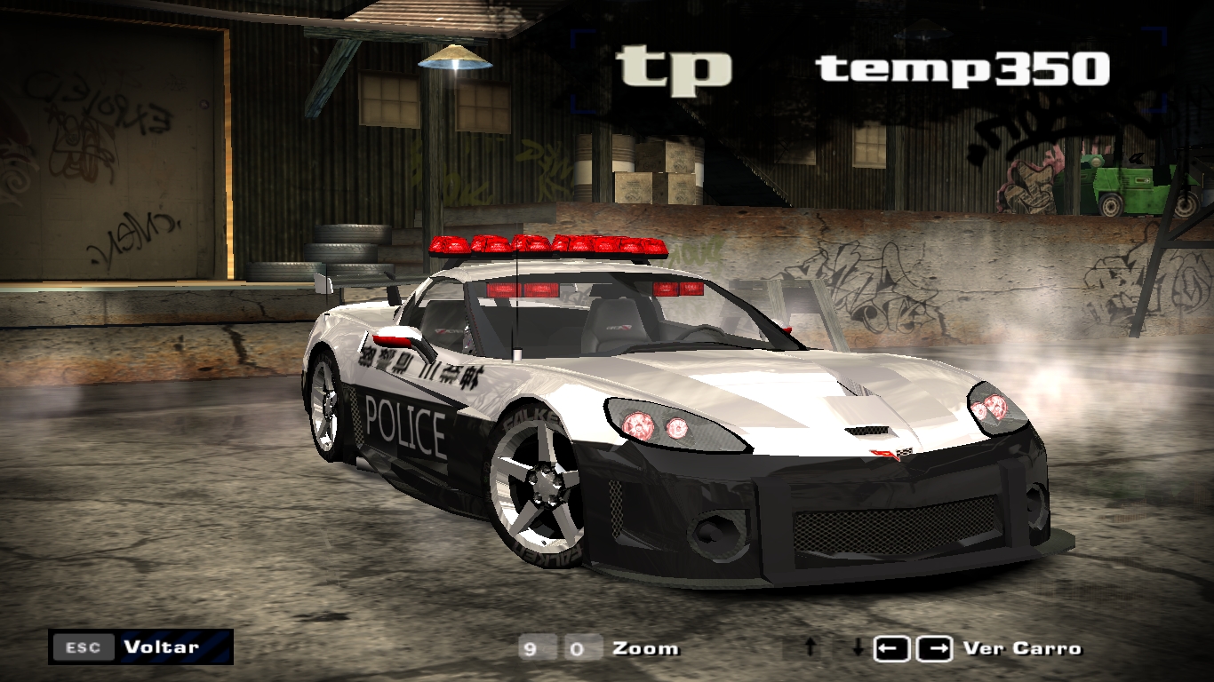 Need For Speed Most Wanted Chevrolet Corvette C6.R Japanese Patrol