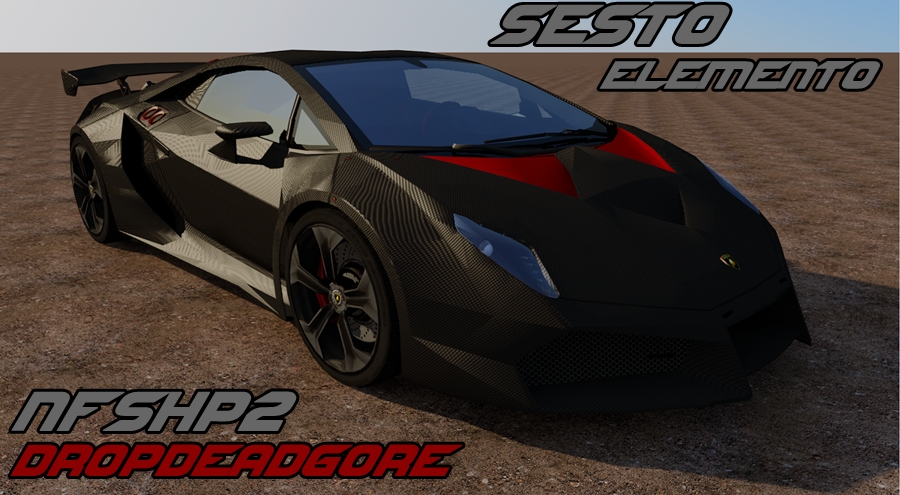Need For Speed Hot Pursuit 2 Lamborghini Sesto Elemento (modified)