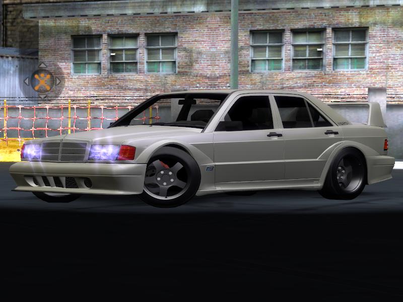 Need For Speed Underground 2 Mercedes Benz 190 E 2.5-16 Evolution 2 1990 (Re-uploaded)