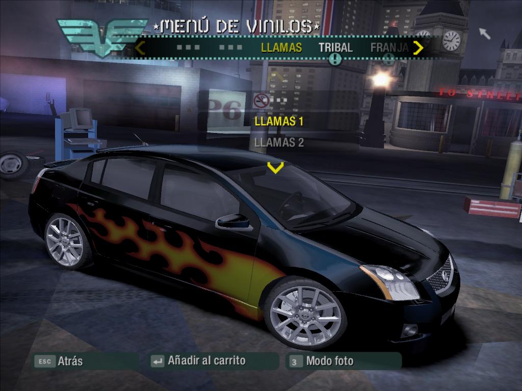 Need For Speed Carbon Nissan Sentra Se-R 2007
