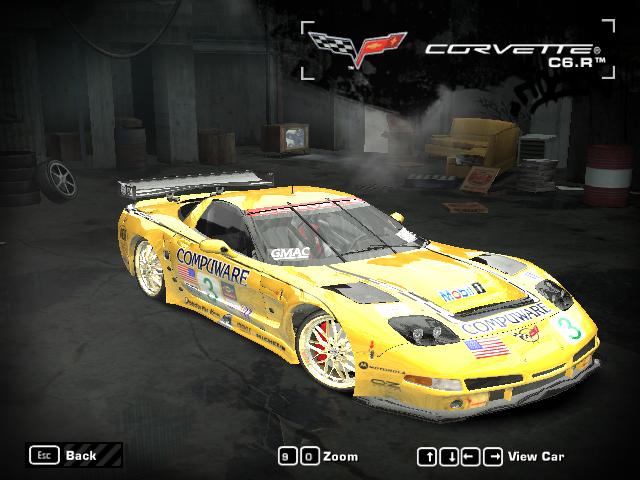 Need For Speed Most Wanted Chevrolet CORVETTE C5R