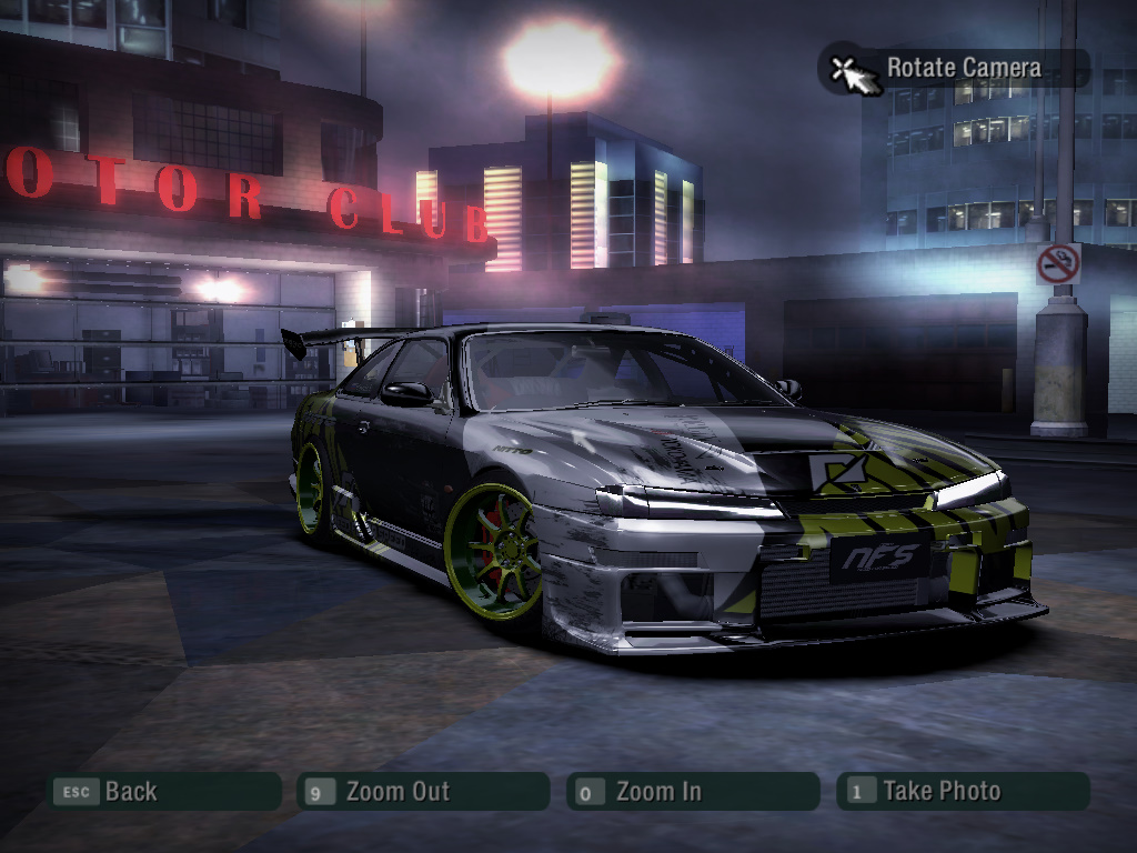 Need For Speed Carbon Nissan 200SX S14 Team Need For Speed