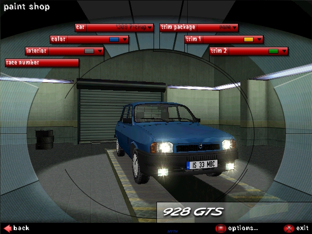 Need For Speed Porsche Unleashed Dacia 1309 PickUp