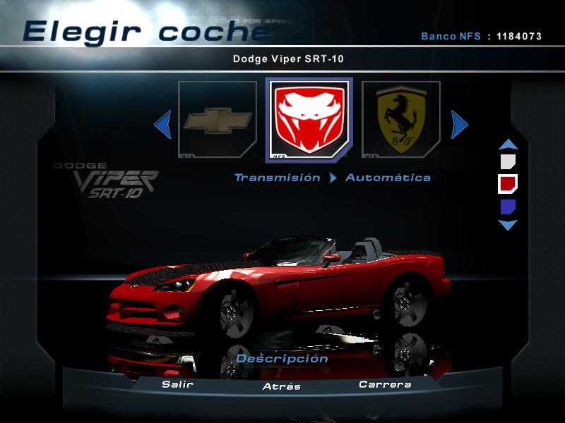 Need For Speed Hot Pursuit 2 Dodge Viper SRT-10