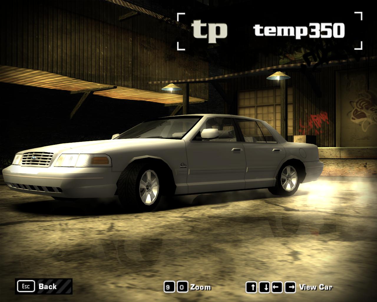 Need For Speed Most Wanted Ford Crown Victoria LX Kenny Brown Panther