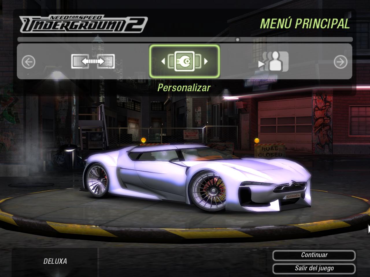 Need For Speed Underground 2 Citroen Concept GT
