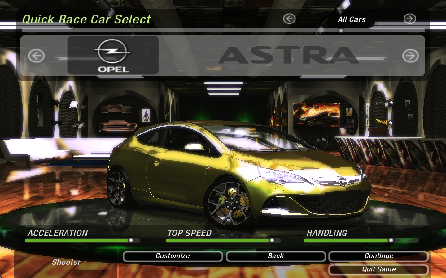 Need For Speed Underground 2 Opel Astra OPC