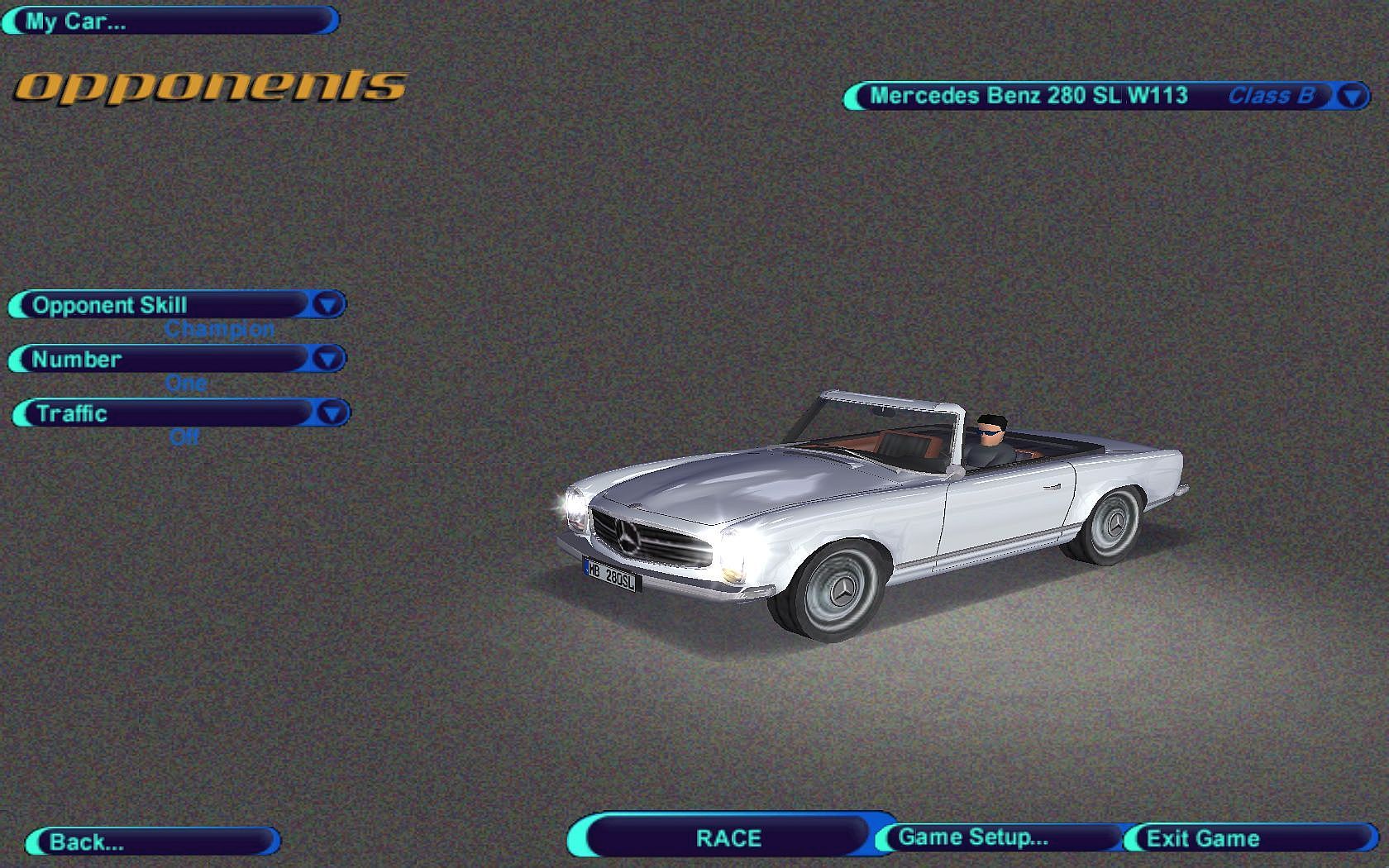 Need For Speed High Stakes Mercedes Benz 280SL