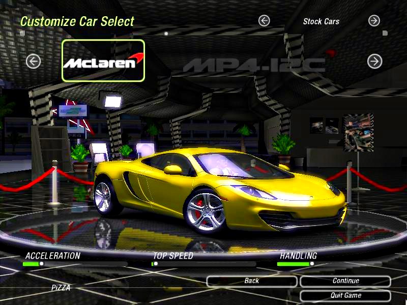 Need For Speed Underground 2 McLaren MP4-12C