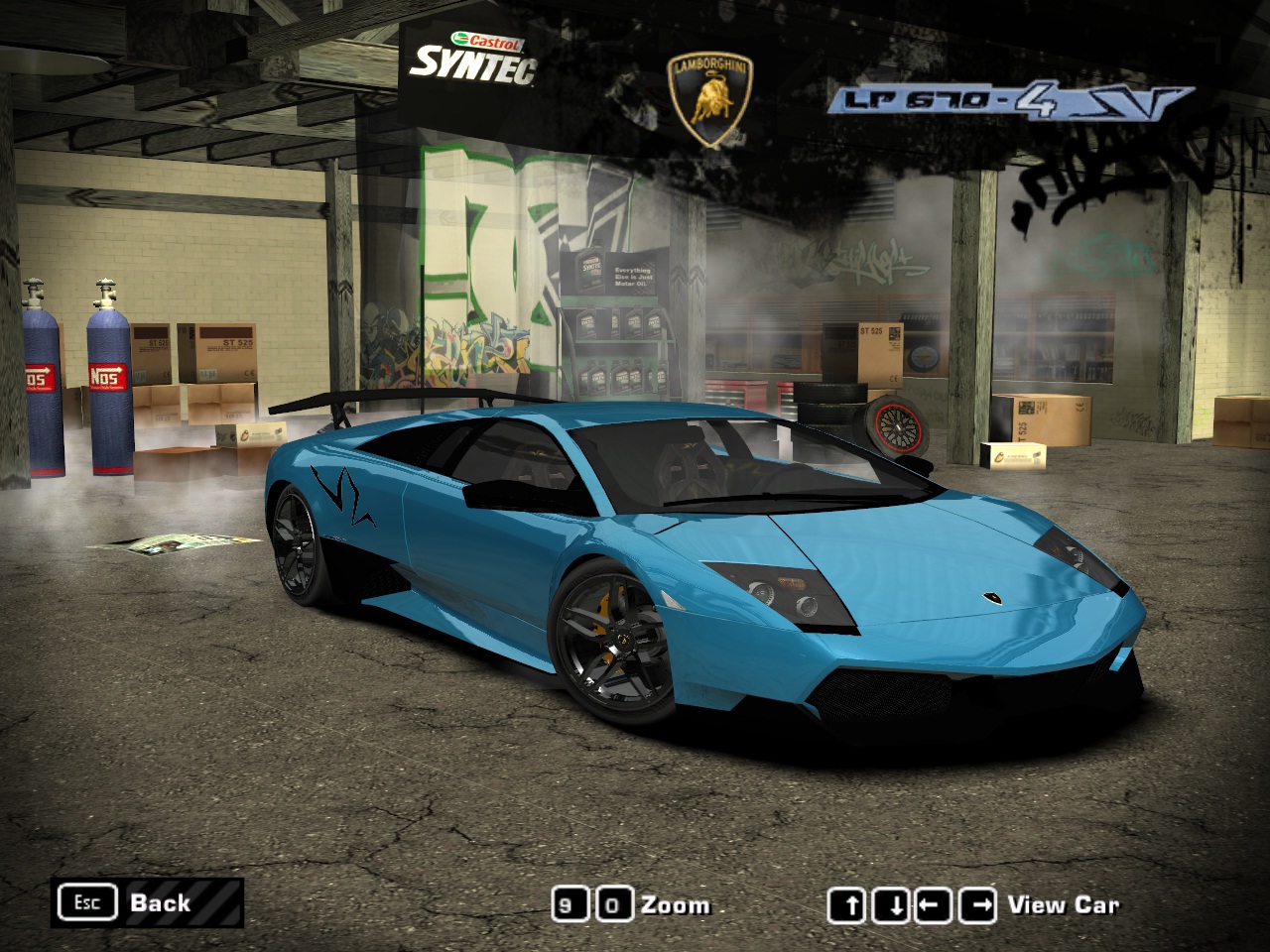 Need For Speed Most Wanted Lamborghini Murcielago LP670-4 SV